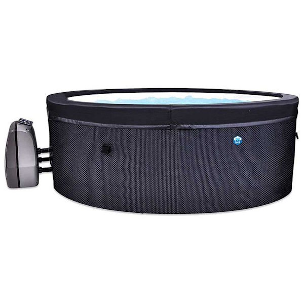 Netspa Oppustelig Jacuzzi Med Udvendige Paneler Vita 156x70 Cm Blå 800L