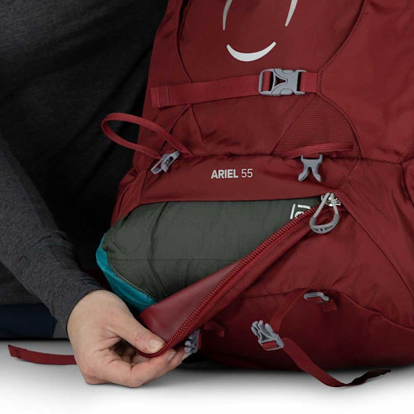 Osprey Rygsæk Ariel 55l Rød XS-S