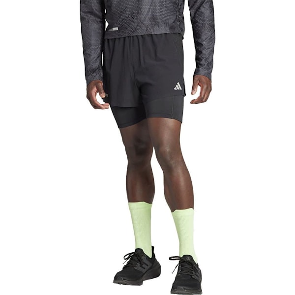Adidas Shortsit Ultimate 2in1 Musta S Mies