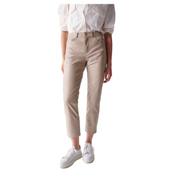 Salsa Jeans Jeans True Cropped Slim Napa Beige 30 / 28 Kvinna