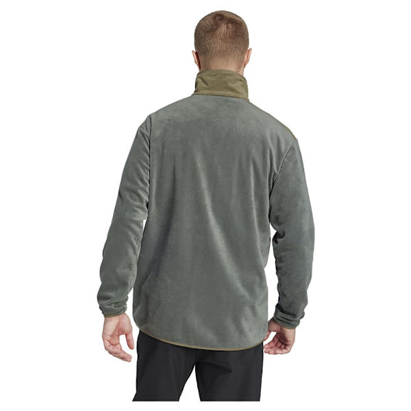 Adidas Terrex Multi Fleecejacka Med Dragkedja Grå L Man