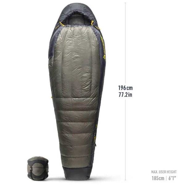 Sea To Summit Sovsäck Spark Pro-1°c  Long / Left Zipper
