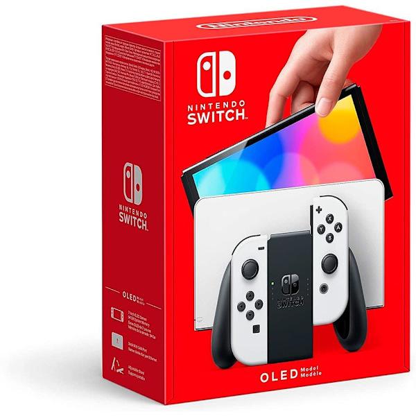Nintendo Switch Oled Valkoinen PAL / EU Plug