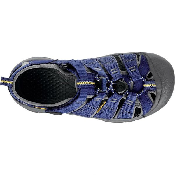 Keen Ungdoms Sandaler Newport H2 Blå,Sort EU 34