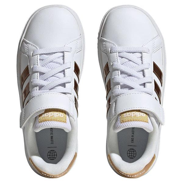 Adidas Tränare För Barn Grand Court 2.0 El Beige EU 28