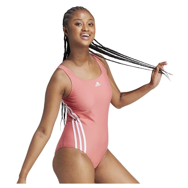 Adidas 3 Stripes Badetøj Rosa 40 Kvinde