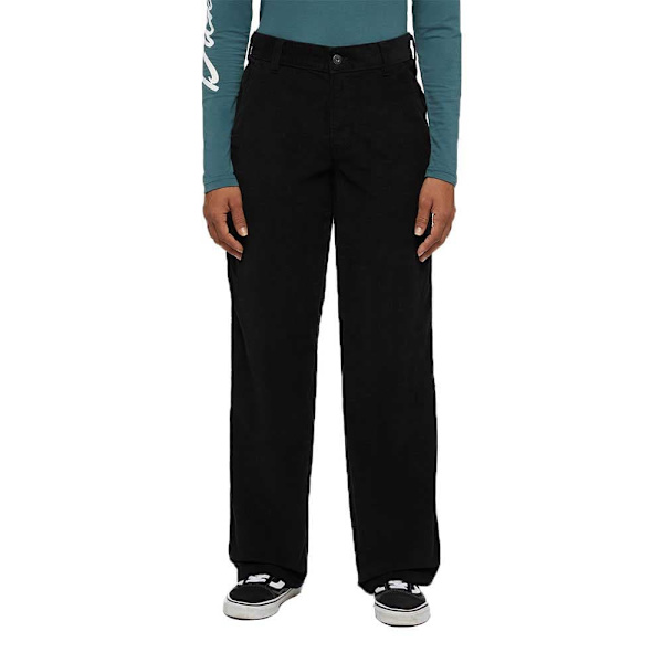 Dickies Corduroy Carpenter Byxor Svart 32 / Regular Kvinna