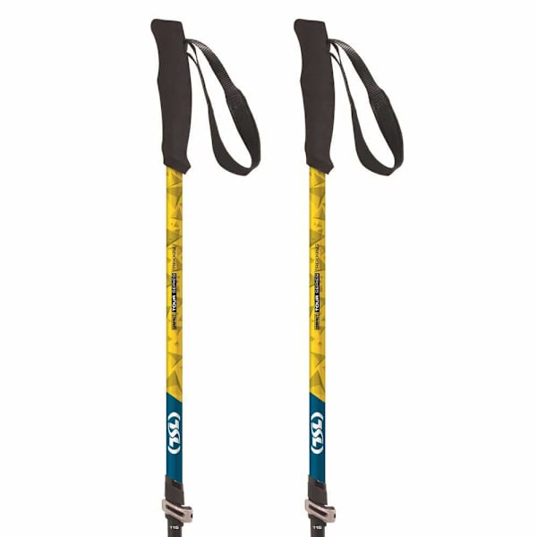 Tsl Outdoor Polakker Tour Carbon Compact 3 Light Twist Gul 62-125 cm