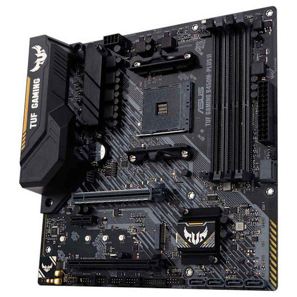 Asus Moderkort Tuf B450m-plus Gaming Ii Svart