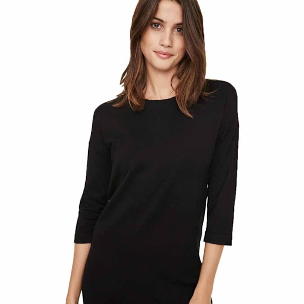 Vero Moda Kort Kjole Glory Vipe Aura 3/4 Sort XS Kvinde