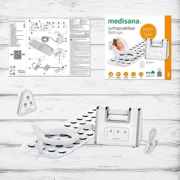 Medisana Hydromassage Matta Bbs Silver