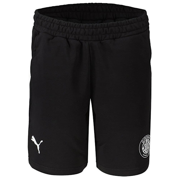 Puma Som-hi Girona Fc Junior Shorts Svart 13-14 Years Pojke