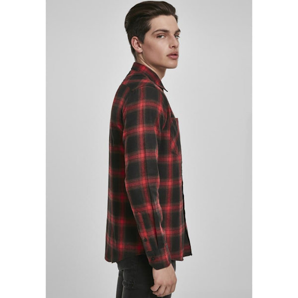 Urban Classics Flanell Skjorte 6 Sort XL Mand