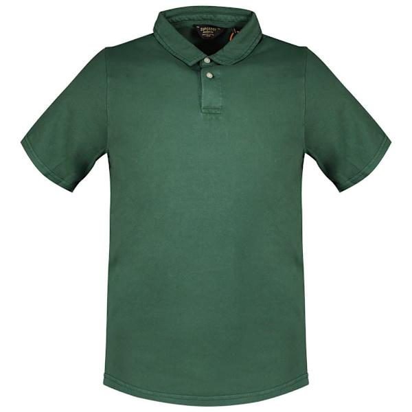 Superdry Studios Jersey Kortærmet Polo Grøn 2XL Mand