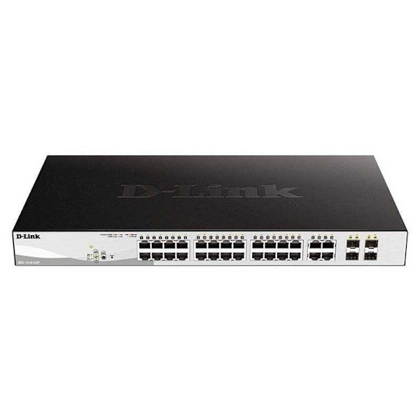D-link Växla Dgs-1210-24p/e Silver Svart