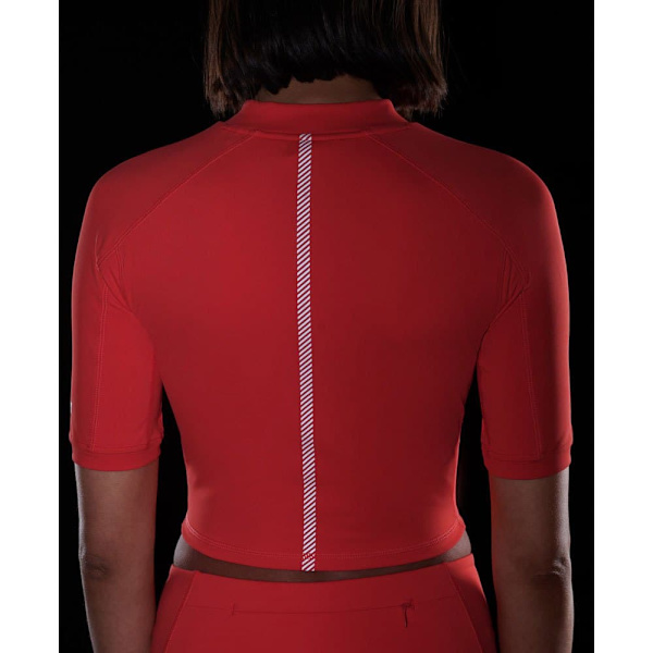 Superdry Run 3/4 Tight Crop Orange L Kvinna
