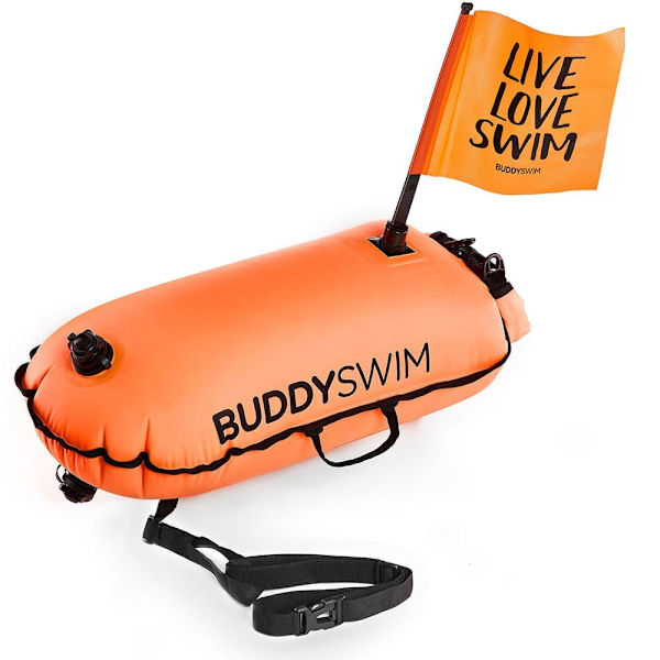 Buddyswim Bøje Med Flag 28l Orange 28L