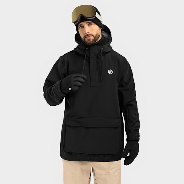 Siroko W3 North Ice Jacka Svart S Man