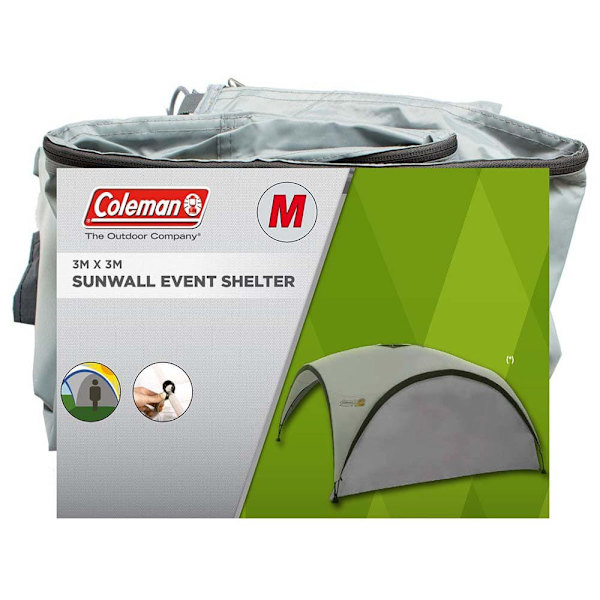 Coleman Lateraalinen Tarp Event Shelter M Harmaa 300 x 300 cm