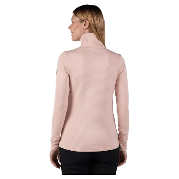 Rossignol Blackside Fleece Med Halv Dragkedja Rosa S Kvinna