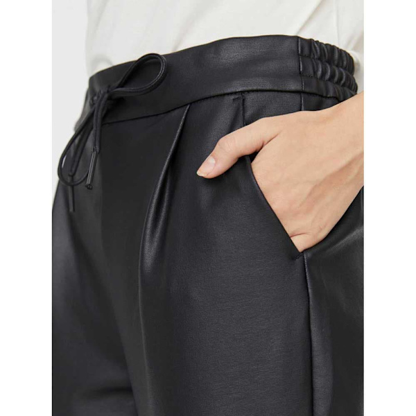 Vero Moda Normal Talje Bukser String Sort M / 32 Kvinde