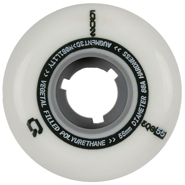 Iqon Skridskor Hjul Eqo 55 88a 4 Enheter Durchsichtig 55 mm