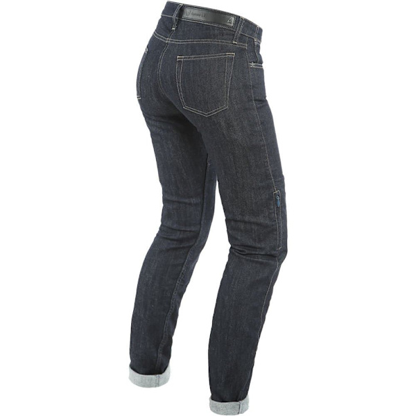 Dainese Outlet Pitkät Housut Denim Slim Tex Harmaa 31 Nainen