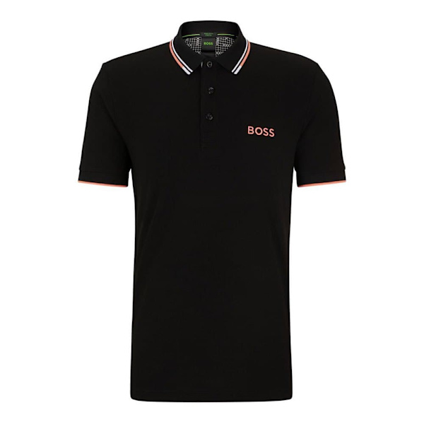 Boss Polo Paddy Pro 10226584 Svart XL Man