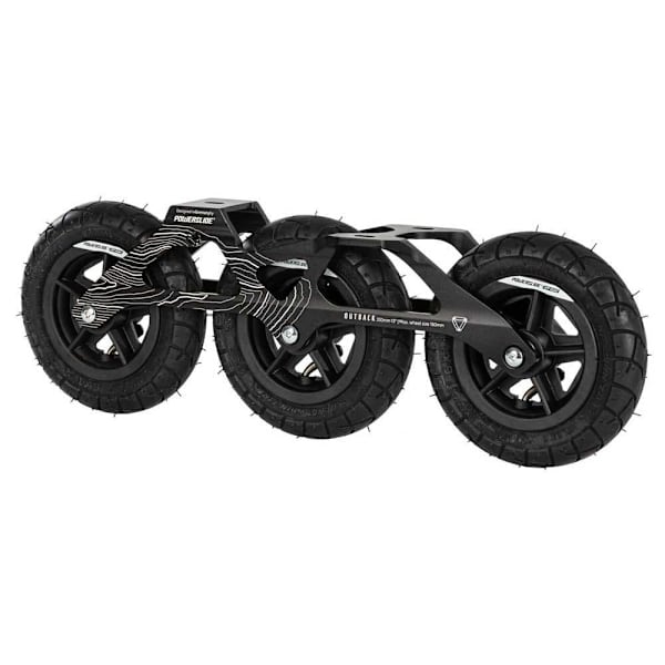 Powerslide Inline Skates Ram Outback Trinity 150 Svart 328 mm