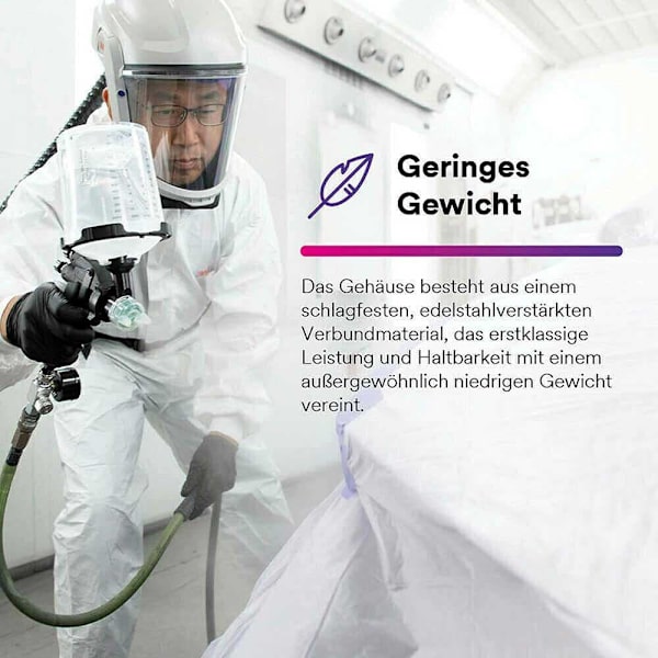3m Prestanda Gravity Atomizing Head Refill Hvlp Svart