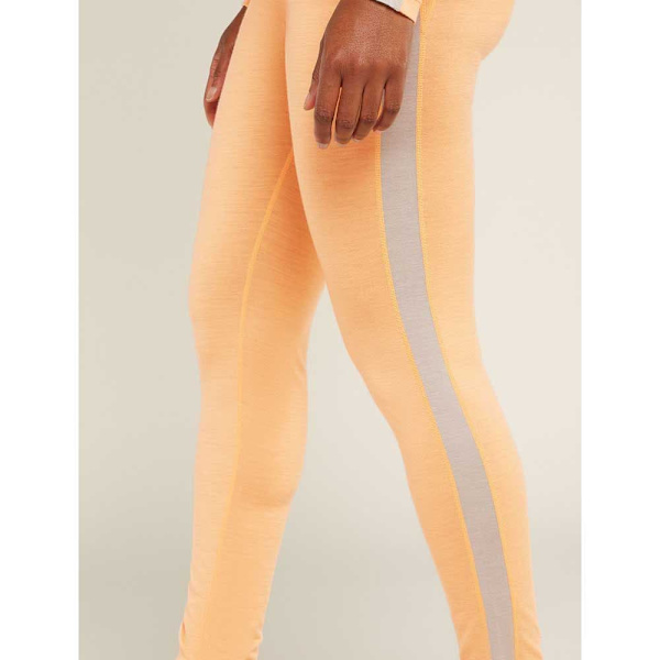 Icebreaker 200 Oasis Sonebula Leggings Gul S Kvinde