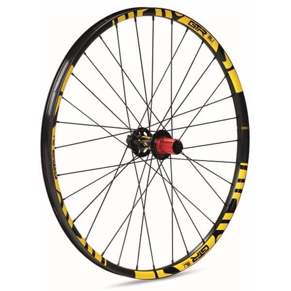 Gtr Sl23 27.5´´ Disc Mtb Takapyörä Keltainen,Musta 9.5 x 135 mm / Shimano/Sram HG