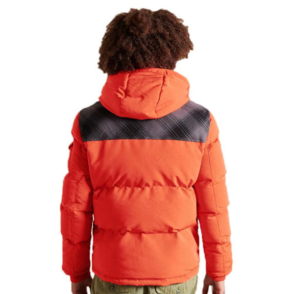 Superdry Jacka Quilted Everest Orange XL Man