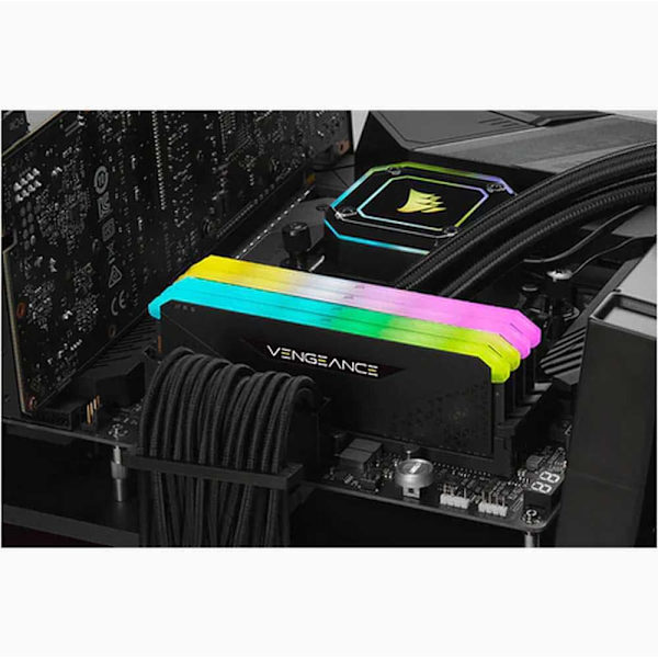 Corsair Ram-hukommelse Pc3200 Vengance 1x16gb Ddr4 3200mhz Sort