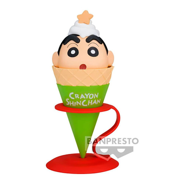 Banpresto Figur Shinchan Ice Cream Collection Crayon Shinchan 12 Cm Gul
