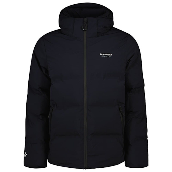Superdry Puffer Jakke Boxy Blå S Mand