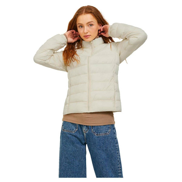 Jack & Jones Lättviktsjacka Nora Lightweight Beige M Kvinna