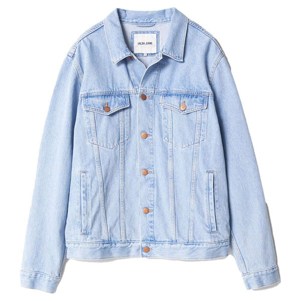 Salsa Jeans Trucker Denimjakke Blå M Mand