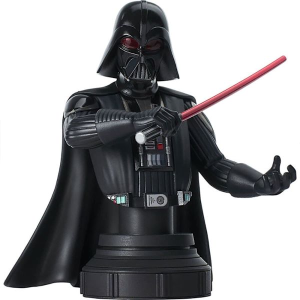 Diamond Select Darth Vader Rebels Star Wars Rintakuva 15 Cm Musta