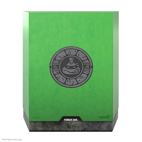 Super7 Teenage Mutant Ninja Turtles Ultimates Action Punker Donatello 18 Cm Kuvio