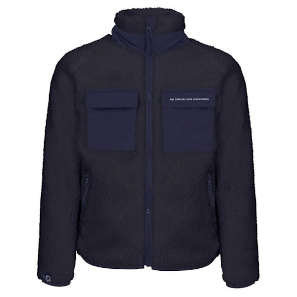 Rock Experience Ferriston Mock Neck Fleece Blå 6 Years