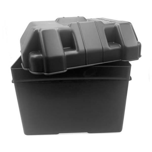Trem Batteriboks Sort 410 x 200 x 200 mm