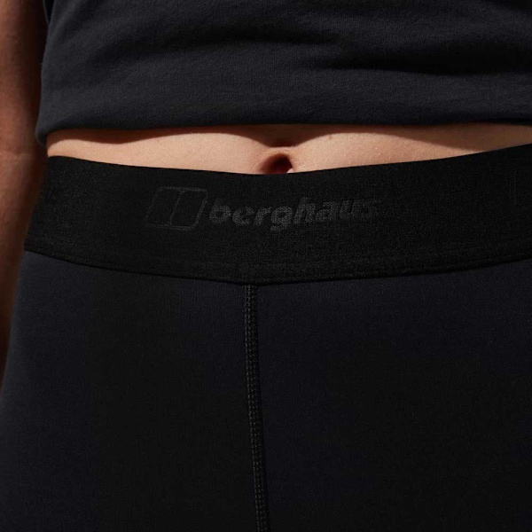 Berghaus Korte Leggings Sort 10 Kvinde
