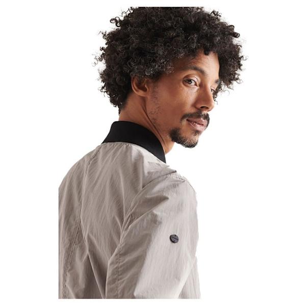 Superdry Bomber Takki Ripstop Harmaa M Mies