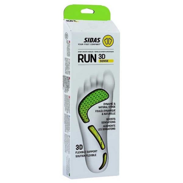 Sidas 3d Run Sense Grøn EU 44-45 Mand