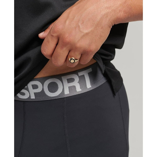 Superdry Leggings Core Full Length Sort XL Mand