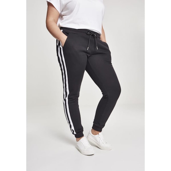 Urban Classics College Contrast Big Byxor Svart 5XL Kvinna