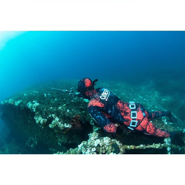 Omer Spearfishing Byxor Red Stone 5 Mm Röd M