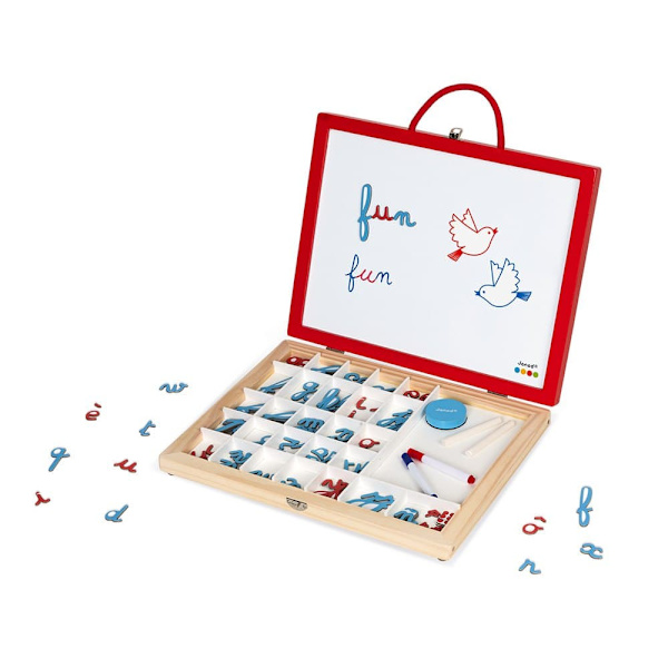 Janod Essential 4 In 1 Cursive Letters Briefcase Flerfarvet 3-8 Years