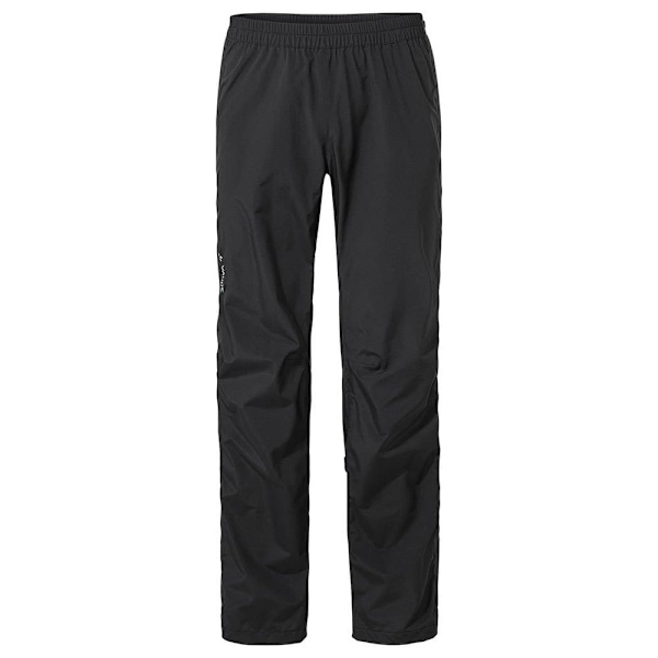 Vaude Bike Yaras Rain Zip Bukser Sort 2XL Mand